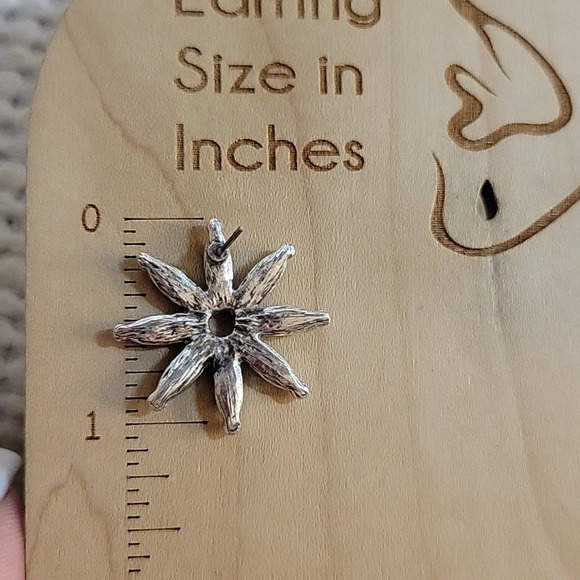 🔥LAST PAIR🔥 CACTUS FLOWER WESTERN EARRINGS - Picture 5 of 8